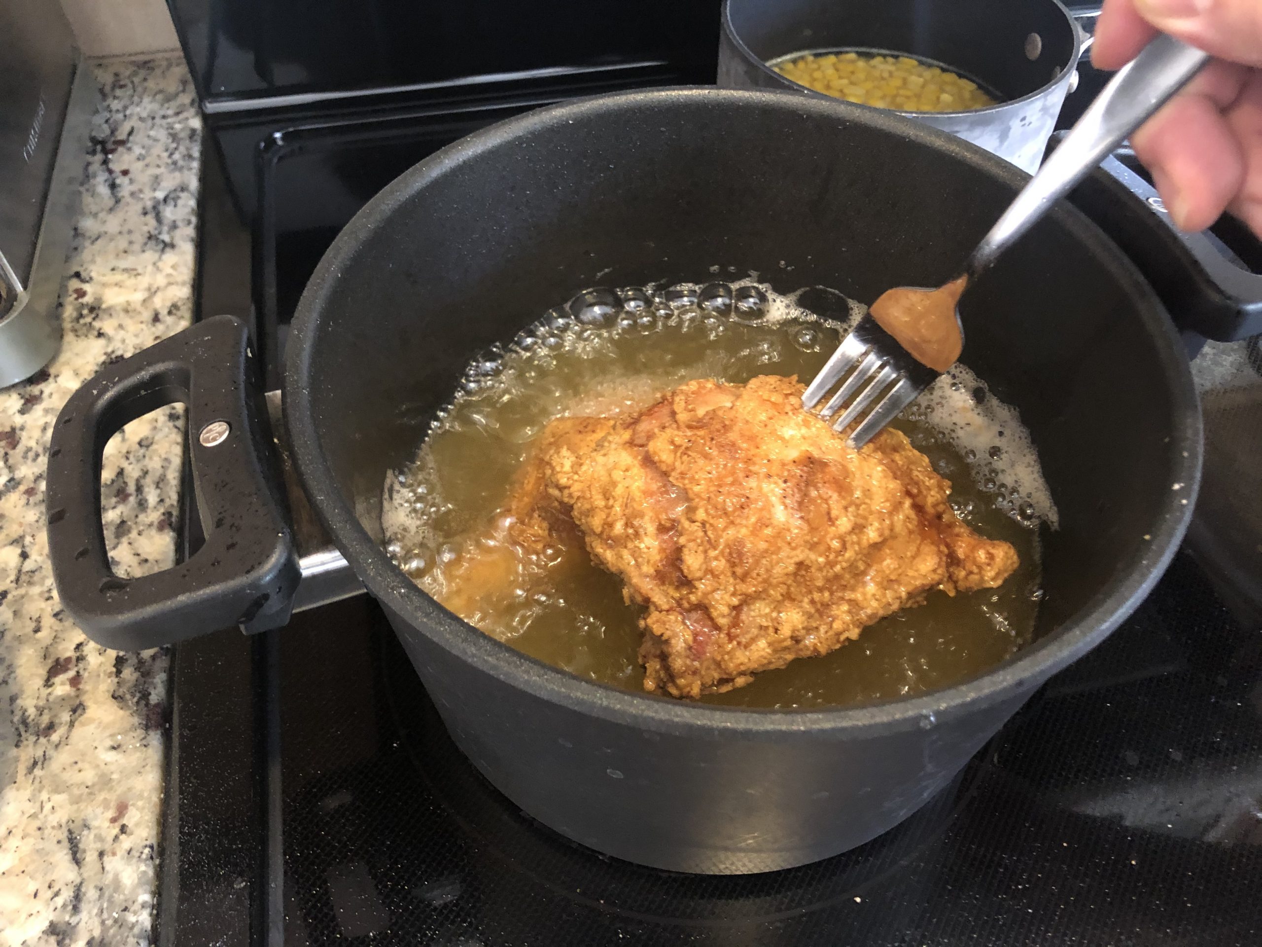 Home fried chicken